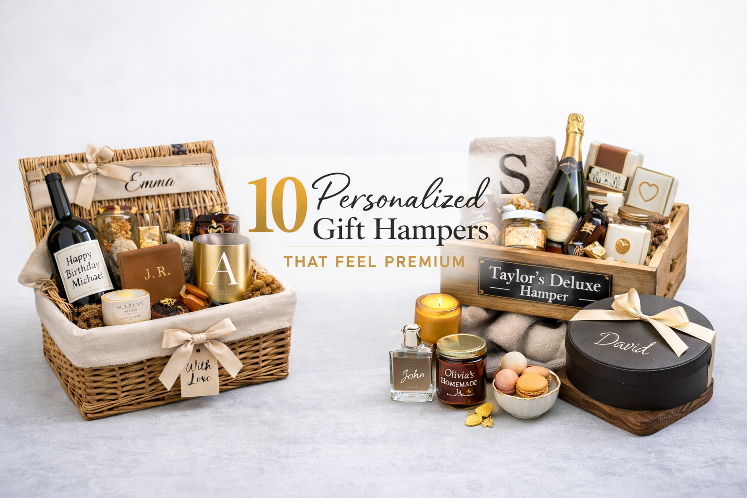 10 Personalized Gift Hampers That Feel Premium | CharmBox®