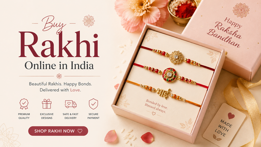 Buy Rakhi Online in India: Fast Delivery for Raksha Bandhan 2026