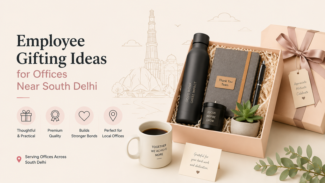 Employee gifting ideas for South Delhi offices near CharmBox Chhattarpur store