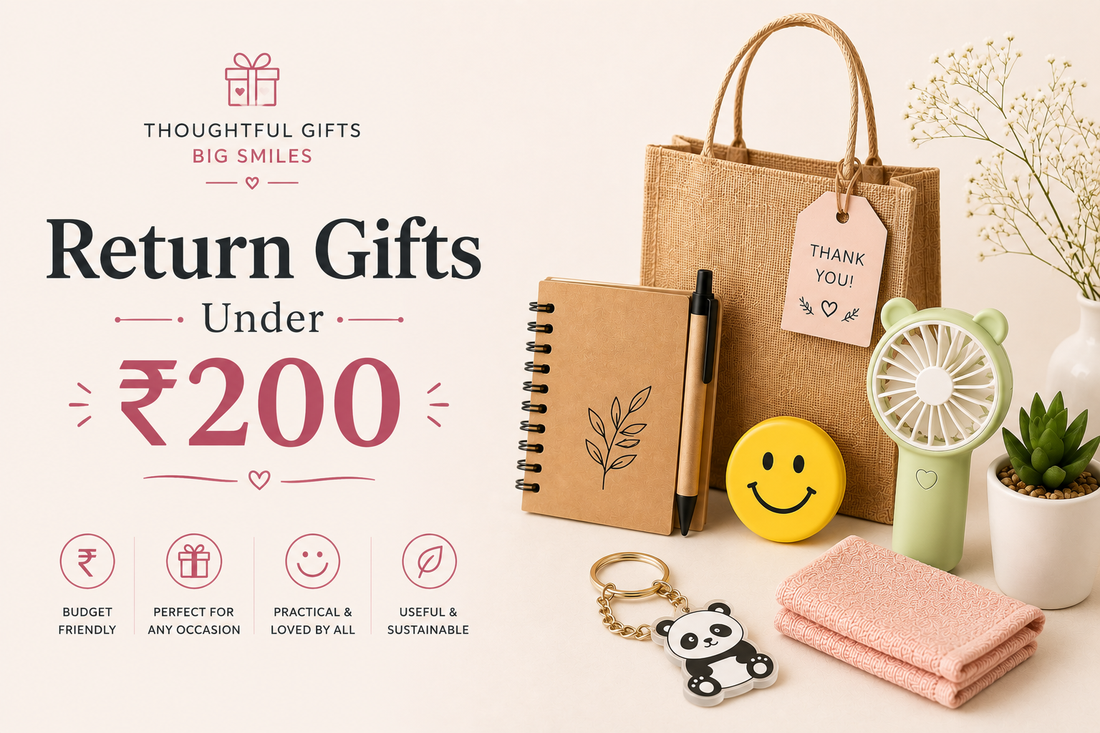 Return Gifts Under ₹200: Real Options That Don't Look Cheap