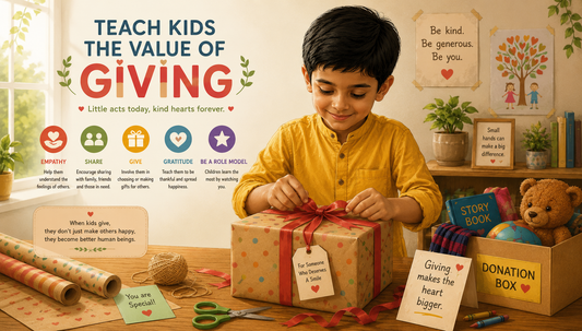 How to Teach Kids the Value of Giving: An Age-by-Age Guide for Indian Parents