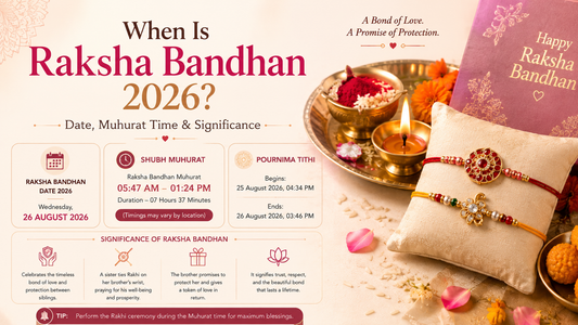 When Is Raksha Bandhan 2026? Date, Muhurat Time & Significance