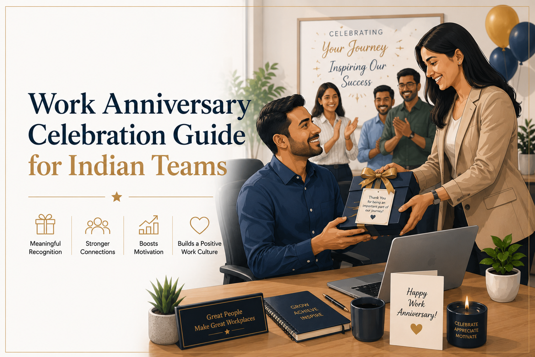Work Anniversary Celebration Guide for Indian Teams: Ideas, Gifts, and What Actually Makes Someone Feel Valued