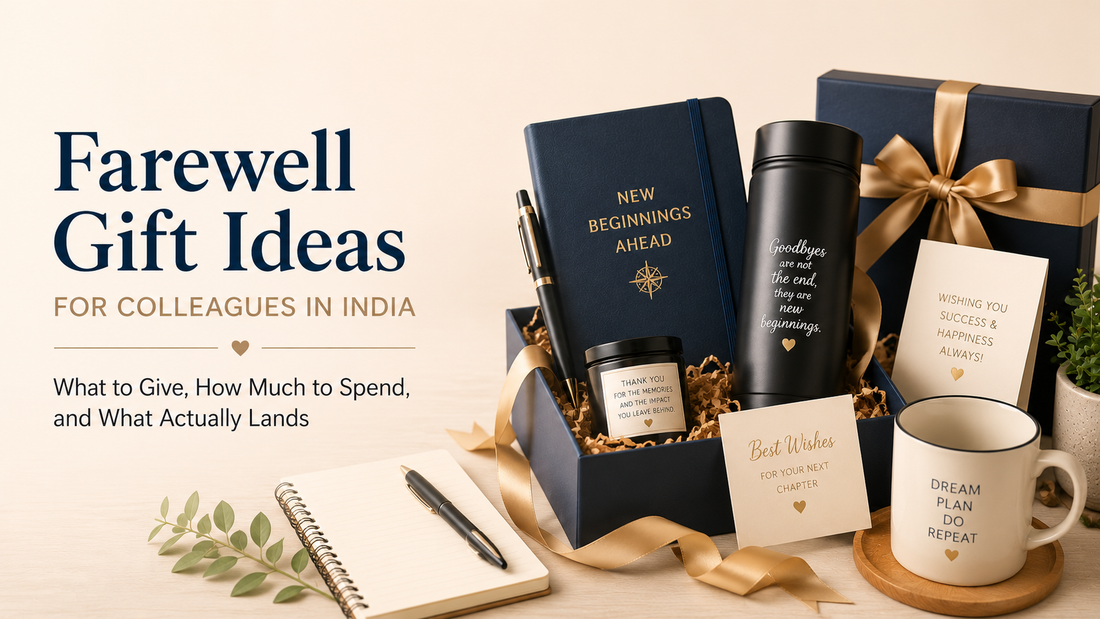 Farewell Gift Ideas for Colleagues in India: What to Give, How Much to Spend, and What Actually Lands