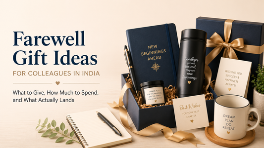 Farewell Gift Ideas for Colleagues in India: What to Give, How Much to Spend, and What Actually Lands