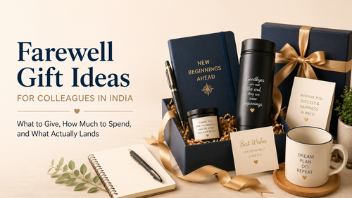 Farewell Gift Ideas for Colleagues in India: What to Give, How Much to Spend, and What Actually Lands
