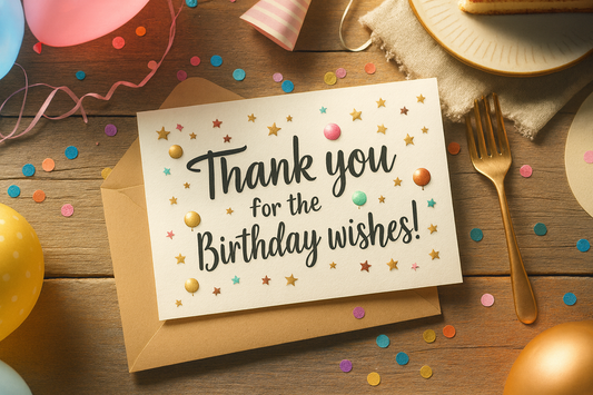 99+ Creative & Heartfelt Thank You Messages for Birthday Wishes (Fresh, Warm & Easy to Copy)